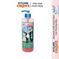Sữa Tắm BIO SKIN 3 in 1 Cho Chó Mèo Loại Bỏ Ve Rận Bọ Chét, Ghẻ, Nấm Da, Giúp Dưỡng Da, Mượt Lông