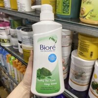 Sữa tắm Biore hương trà xanh -  kháng khuẩn, mát lạnh, sạch mịn 200g