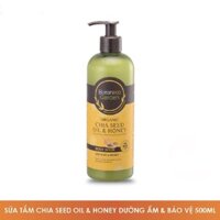 Sữa Tắm Botaneco Garden Chia Seed & Honey Body Wash Deep Moist & Protect 500ml