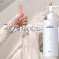 Sữa Tắm Bùn Núi Lửa Niacinamide Dưỡng Ẩm Làm Trắng Sáng Tông Màu Da Lâu Trôi