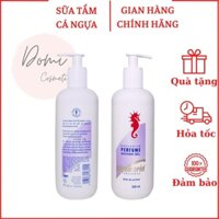 Sữa Tắm Cá Ngựa Đức Hương Nước Hoa Thơm Lâu Dưỡng Ẩm Trắng Da Toàn Thân Algemarin Perfume