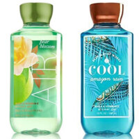 Sữa Tắm cao cấp authentic Bath & Body Works Shower Gel 295ml Cool Amazon Rain/Air Pear Blossom  (Mỹ)