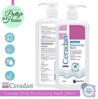 Sữa tắm ceradan moisturising body wash 280ml