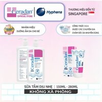 Sữa Tắm Ceradan® Moisturising Wash  (Dịu nhẹ| Với công thức 3:1:1 Ceramide| Dành cho da dễ bị chàm, khô và nhạy cảm)