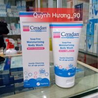Sữa tắm CERADAN WASH cung cấp độ ẩm, giúp da dịu nhẹ, phù hợp mọi loại da 150ml