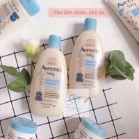 SỮA TẮM CHÀM, KHÔ DA & DƯỠNG ẨM Bé Aveeno 236ml
