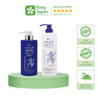 Sữa Tắm Chiết Xuất Hạt Ý Dĩ Hatomugi Moisturizing Body Soap Trắng Da, Dưỡng Ẩm 800ml 600ml Nhật Bản