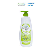 Sữa tắm chiết xuất thiên nhiên sạch khuẩn Pharmacity Natural Care 550g - Lô hội và Tràm trà