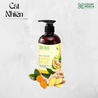 SỮA TẮM CHO BÀ BẦU TỪ GỪNG VÀ NGHỆ TƯƠI - PHÒNG CẢM TRÁNH GIÓ MỜ SẸO, CẢI THIỆN MỤN LƯNG