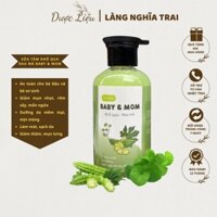 Sữa tắm cho bé và mẹ, sua tam, sữa tắm trắng da, dưỡng ẩm MƯỚP ĐẮNG, DƯỢC LIỆU LÀNG NGHĨA TRAI