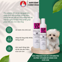 Sữa tắm cho chó con Doctor VIC chứa keratin và pro-vitamin B5