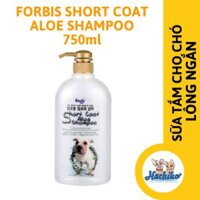 Sữa tắm cho chó lông dài Forbis Short Coat Aloe Shampoo 750ml