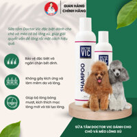 Sữa Tắm Cho Chó Lông Xù Doctor Vic Giúp Lông Vào Nếp Chuẩn Đẹp Như Spa