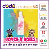 Sữa tắm cho chó mèo hương nước hoa Joyce & dolls 400ml Rose Dew khử mùi hôi hiệu quả - sữa tắm chó - sữa tắm mèo - Dodo