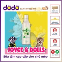 Sữa tắm cho chó mèo hương nước hoa Joyce & dolls 400ml Jasmine giảm da bị khô và nhạy cảm,giảm sự căng thẳng cho chó mèo