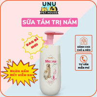 Sữa tắm cho chó mèo MICONA ngăn ngừa nấm, viêm da, viêm nang lông, giảm rụng lông, giảm mùi hôi, chai 200ml – AnAn