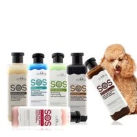 Sữa tắm cho chó mèo SOS - theo màu lông