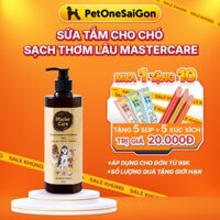 Sữa tắm cho chó Poodle, sữa tắm thơm lâu MASTERCARE ngăn ngừa ghẻ nấm, lưu hương lâu, giảm rụng lông