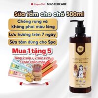 Sữa Tắm Cho Chó Poodle MASTERCARE For Pet Các Loại Bé Lông Màu Khử Mùi Ngừa Ve Rận Lưu Hương 500ml