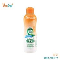 Sữa tắm cho chó trị ve rận TropiClean Natural Flea and Tick