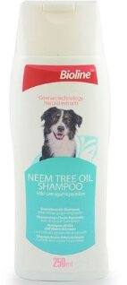 Sữa Tắm Cho Chó Trị Ve Rận Bioline 250ml (NEEM TREE) - Sầu