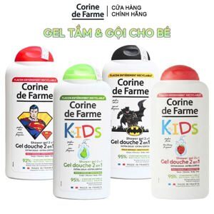 Sữa Tắm cho cơ thể và vùng kín Corine de Farme Shower Gel 2 in 1 250ml