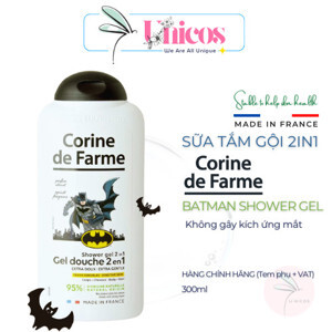 Sữa Tắm cho cơ thể và vùng kín Corine de Farme Shower Gel 2 in 1 250ml