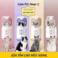 Sữa tắm cho mèo 500ml- chuyên dụng cao cấp cho từng loại mèo