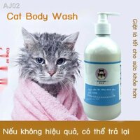 Sữa tắm cho mèo để loại bỏ chấy và bọ chét, dầu gội tắm cho mèo để loại bỏ ve, nhu yếu phẩm hàng ngày cho thú cưng, sữa