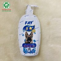 Sữa tắm chó mèo Fay 5* 800ml