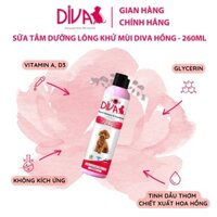 Sữa Tắm Chó Mèo Thơm Dai Mượt Lông Hết Ngứa - Sữa tắm Diva - Chọn loại