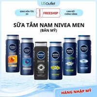 Sữa Tắm Cho Nam Nivea Men Hương nước hoa Nhiều Mùi 500ml - Hàng Mỹ