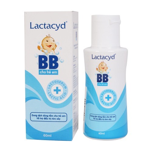 Sữa tắm chống rôm sảy Lactacyd BB 60ml