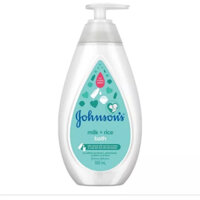 Sữa tắm chứa sữa và gạo cho em bé Johnson Baby (500ml)