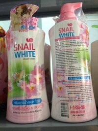 Sữa tắm Civic Snail White Hoa Anh Đào & Va tinh chat oc sen Thái Lan - Civic 700ml