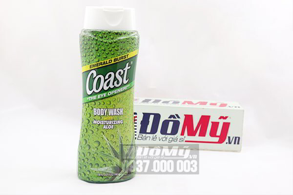 Sữa tắm Coast Body Wash with Moisturizing Aloe 532ml