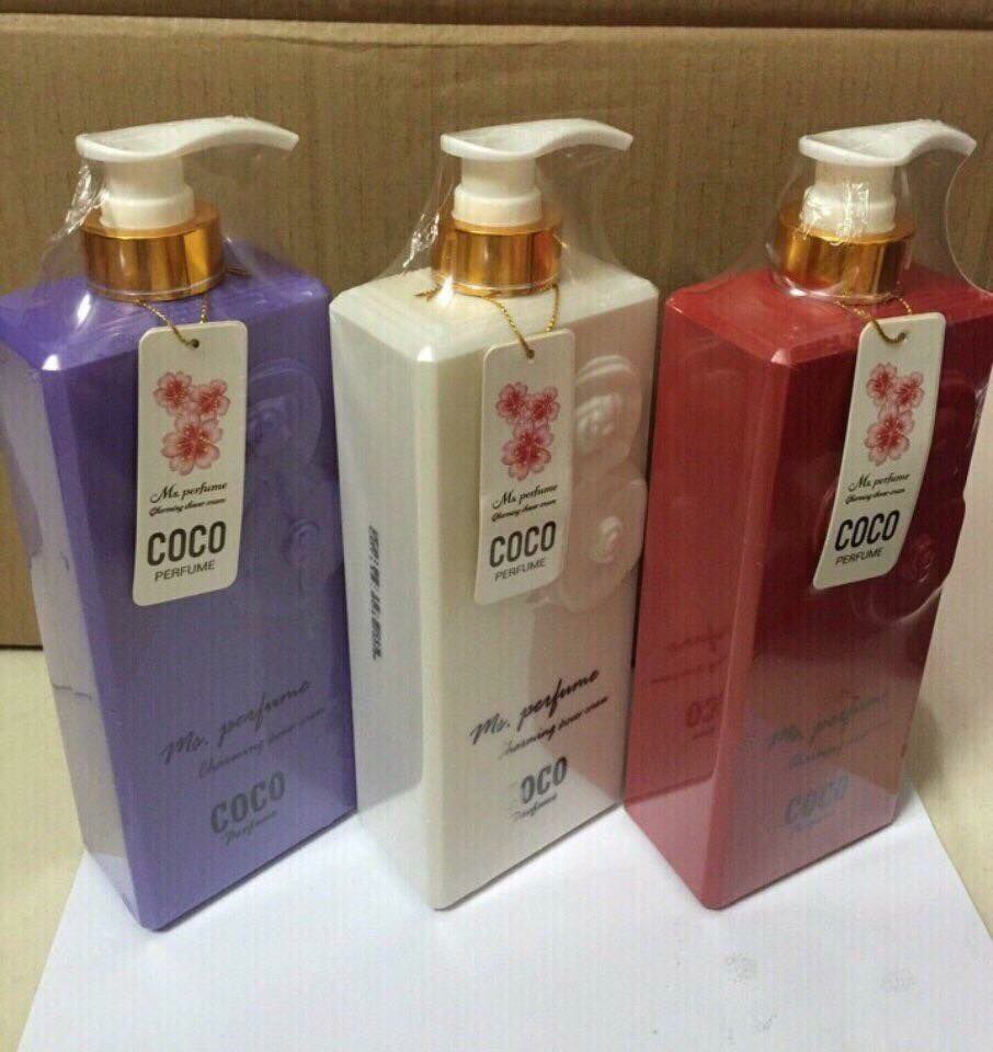Sữa tắm Coco Perfume Charming Shower Cream - 800 ml