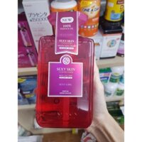 Sữa tắm Collagen nước hoa Pháp kèm chống nắng 600ml Sexy Skin SPF 50+