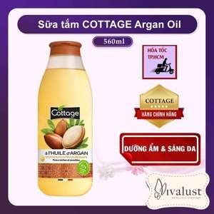Sữa tắm Cottage tinh dầu Argan 560ml