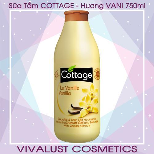 Sữa tắm COTTAGE Vanilla 750ml