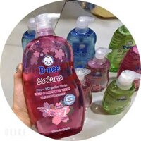 Sữa tắm D-nee Tắm gội toàn thân cho bé sơ sinh và trẻ nhỏ  chai 380ml  800ml ( HÀNG CHÍNH HÃNG)