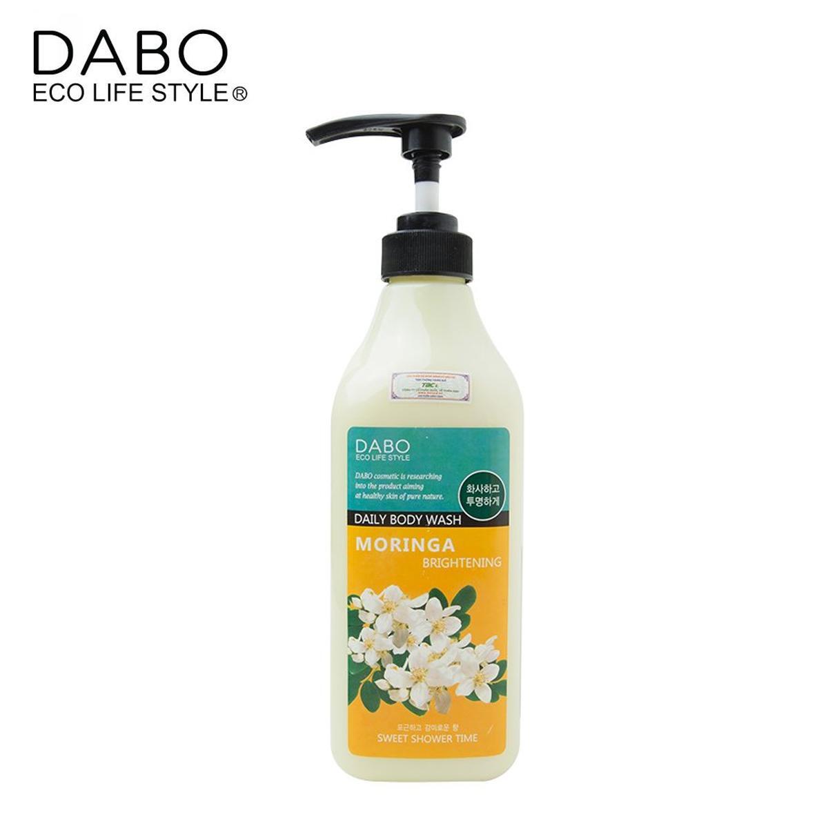 Sữa tắm Dabo Moringa Brightening Daily Body Wash chai 750ML