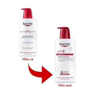 Sữa tắm dạng gel cho da nhạy cảm không mùi Eucerin pH5 Washlotion 400ml