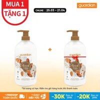 SỮA TẮM DẠNG KEM DƯỠNG ẨM GUARDIAN ESSENTIAL ALMOND MILK MOISTURISING SHOWER CREAM CHIẾT XUẤT SỮA HẠNH NHÂN 1000 ML