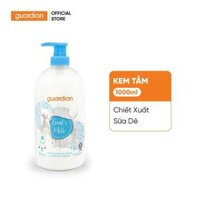 SỮA TẮM DẠNG KEM DƯỠNG ẨM GUARDIAN ESSENTIAL GOAT'S MILK MOISTURISING SHOWER CREAM CHIẾT XUẤT SỮA DÊ 1000 ML