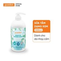 Sữa Tắm Dạng Kem Guardian Sentitive Shower Cream Dành Cho Da Nhạy Cảm 1000Ml