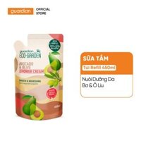 Sữa Tắm Dạng Kem Nuôi Dưỡng Da, Mịn Màng Eco Garden Avocado & Olive (HSD: T10.2025)
