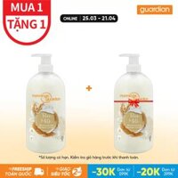 Sữa Tắm Dạng Kem Sữa Gạo Dưỡng Ẩm Mannings Guardian Rice Milk Moisturising Shower Cream 1L