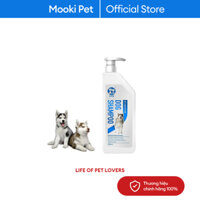 Sữa tắm dành cho chó Alaska - Husky dưỡng lông khử mùi chai 500ml Mooki Pet