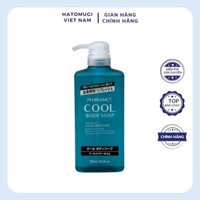 Sữa Tắm Dành Cho Nam Hương Bạc Hà Mát Lạnh Pharmaact Cool Hàng Nhật Nội Địa Chính Hãng (550ml)